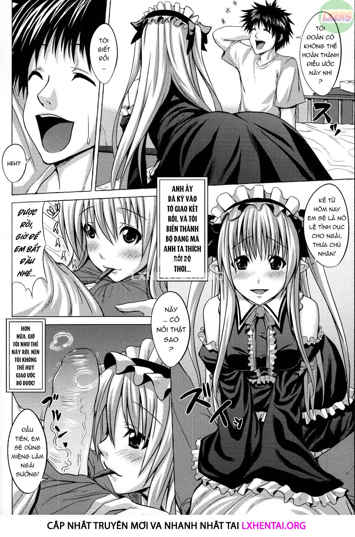 Xem ảnh 7 trong truyện hentai Demon Girls Are My Slaves - Chapter 2 - truyenhentai18.pro
