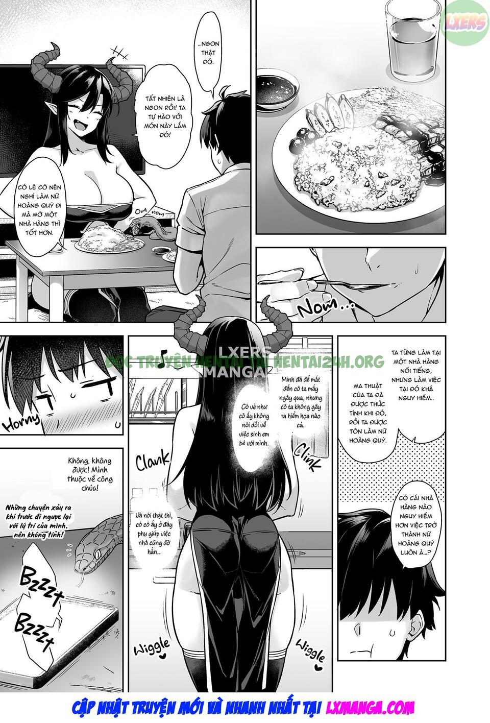 Hình ảnh 24 trong My Sex-Crazed Life With The Insatiable Demon Queen - One Shot - Hentaimanhwa.net