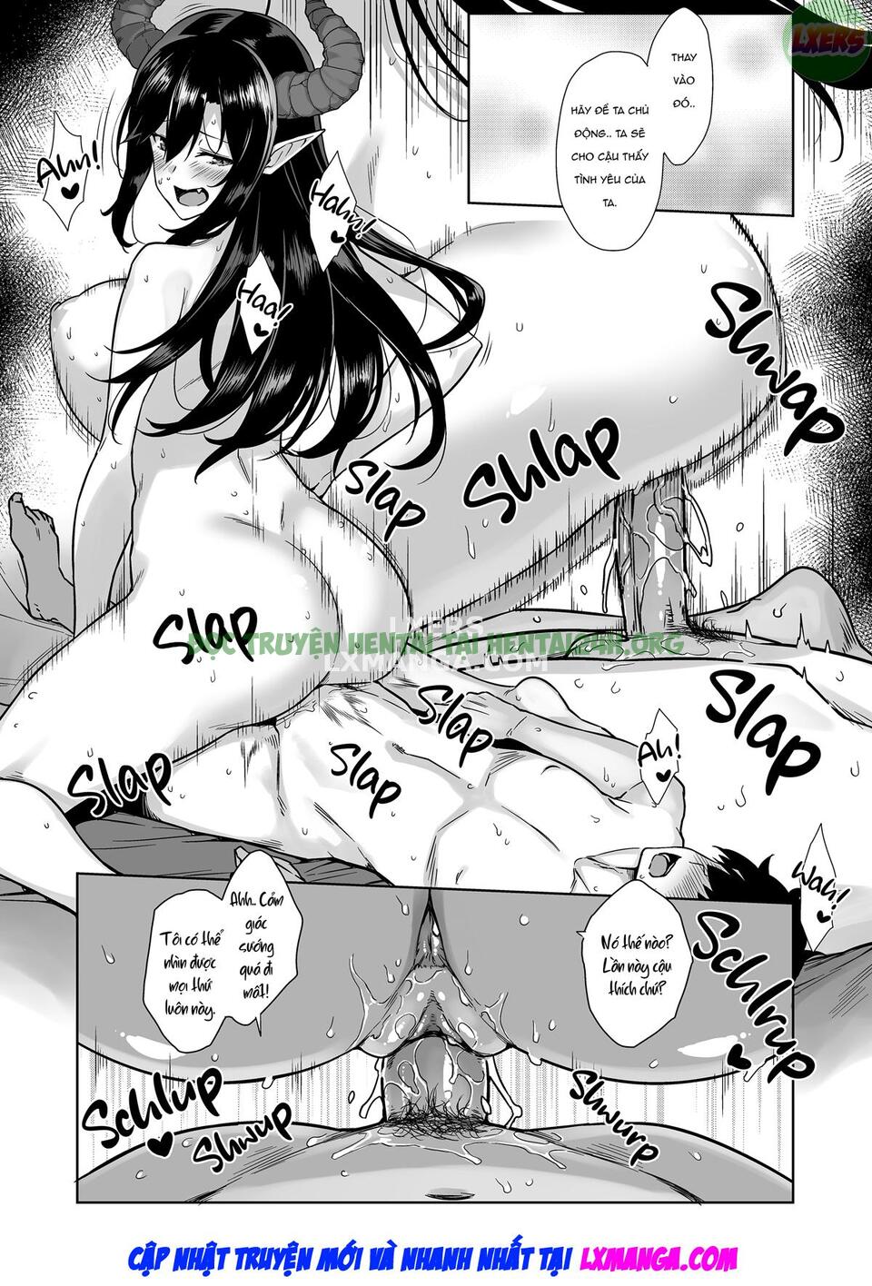 Hình ảnh 36 trong My Sex-Crazed Life With The Insatiable Demon Queen - One Shot - Hentaimanhwa.net
