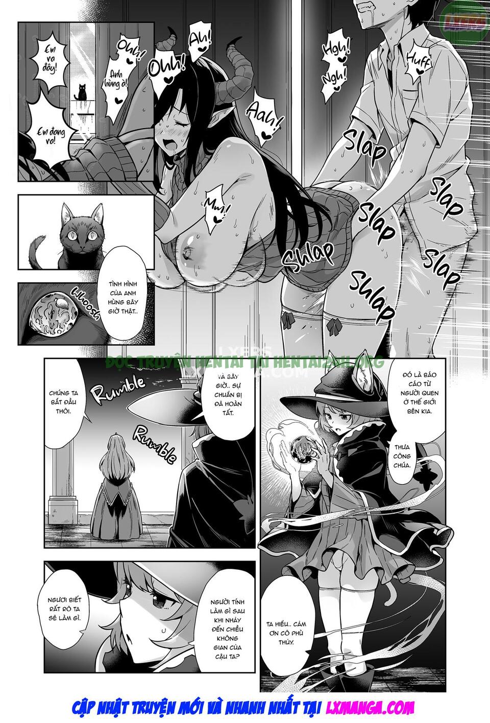 Hình ảnh 44 trong My Sex-Crazed Life With The Insatiable Demon Queen - One Shot - Hentaimanhwa.net
